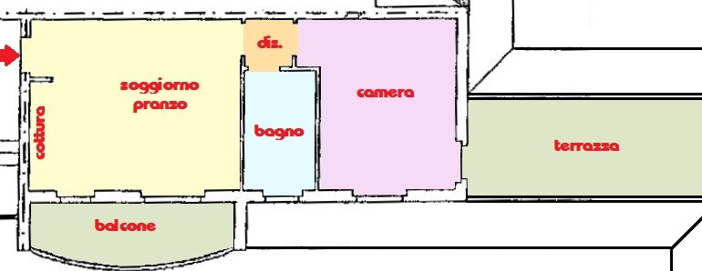 planimetria appartamento
